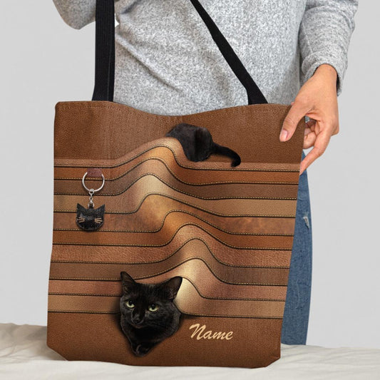 Lovely Cat Personalized  Tote Bag