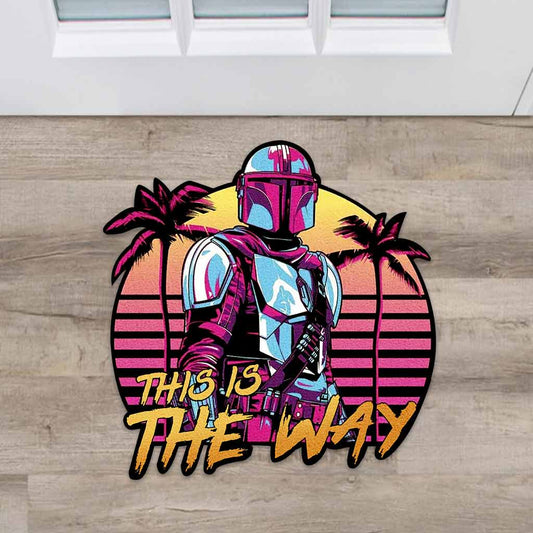 This Is The Way - The Force Shaped Doormat