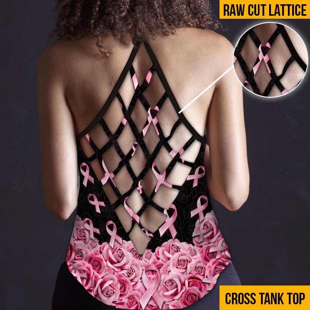 Faith Hope Love - Breast Cancer Awareness Cross Tank Top