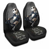 Get In Sit Down Shut Up Hold On - Nightmare Seat Covers With Leather Pattern Print