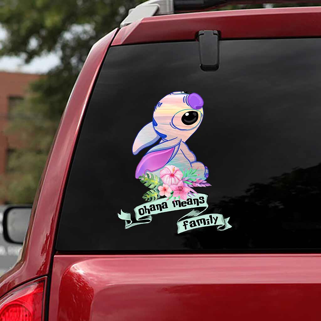 Ohana Means Family - Hologram Decal Full