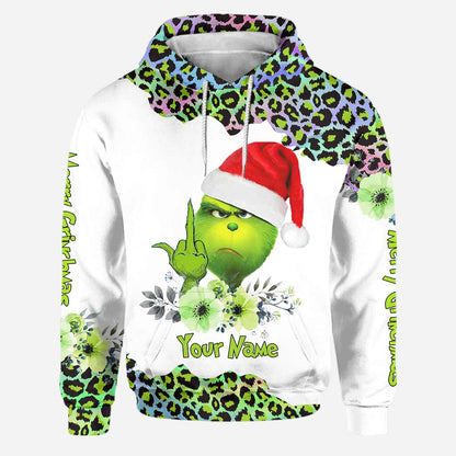 Merry Xmas Hologram - Personalized Stole Christmas Hoodie and Leggings