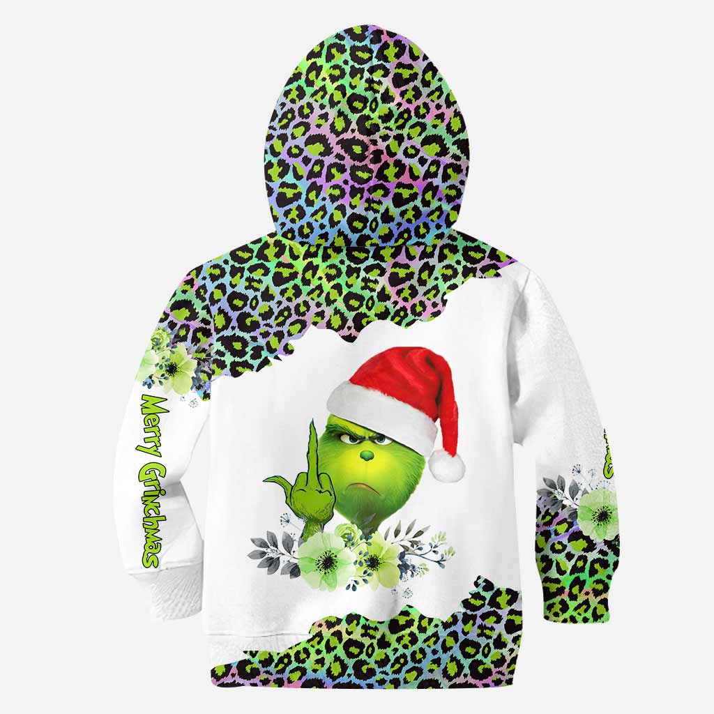 Merry Xmas Hologram - Personalized Stole Christmas Hoodie and Leggings