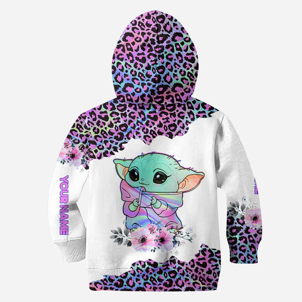 Best Mom Hologram - Personalized The Force Hoodie and Leggings