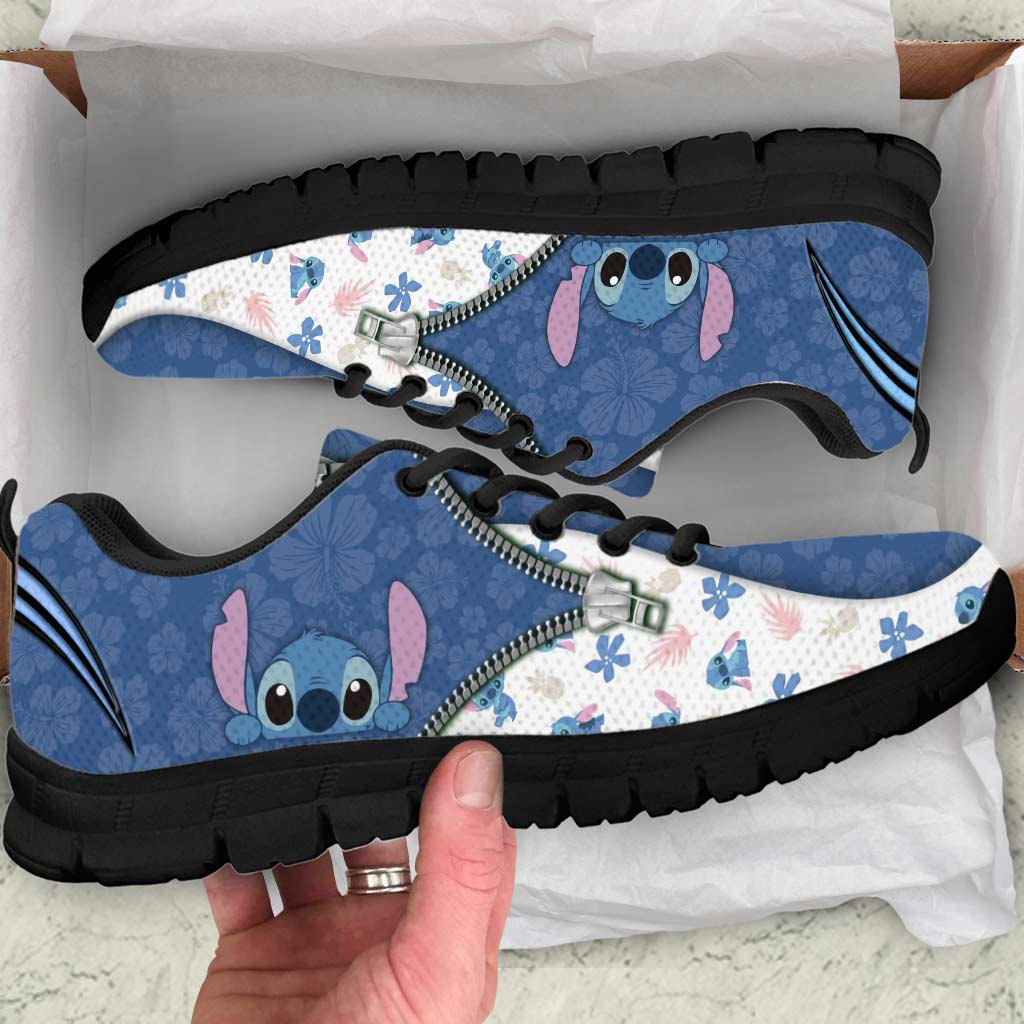 Winter Ohana - Personalized Christmas Ohana Sneakers