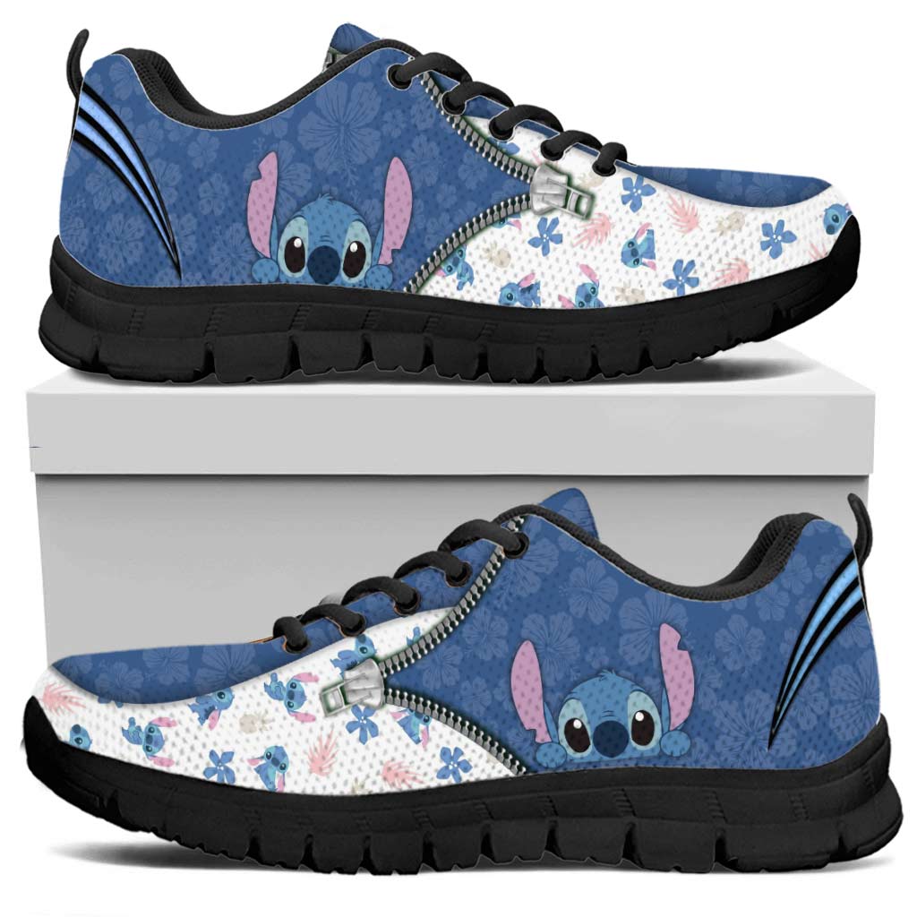 Winter Ohana - Personalized Christmas Ohana Sneakers