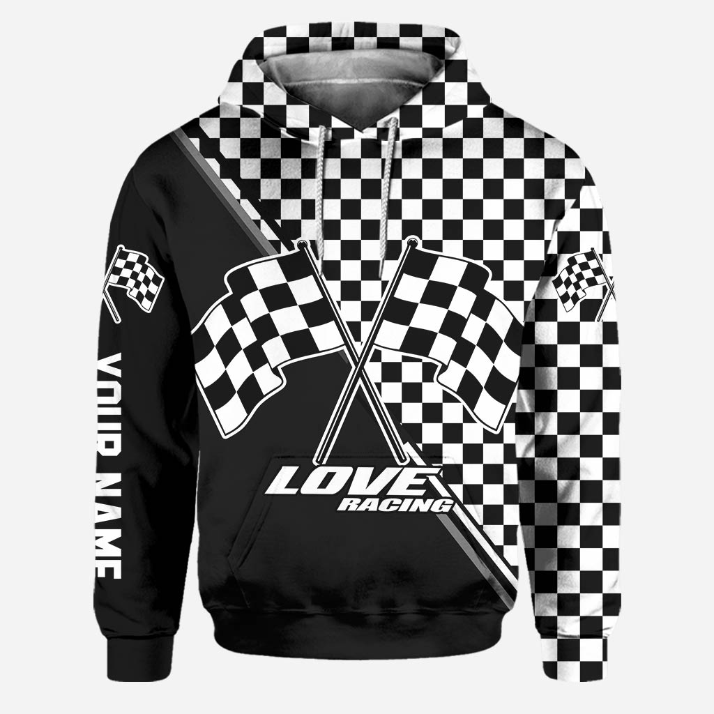 Love Racing - Personalized Racing Hoodie and Leggings