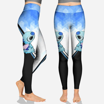 Blue Ohana - Personalized Ohana Hoodie and Leggings