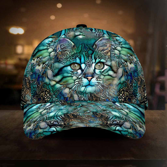 Cat Art Cap