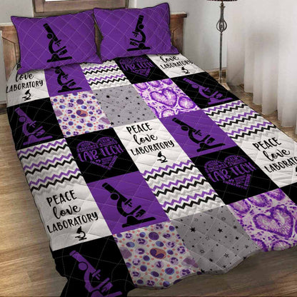 Lab Tech - Medical Technologist Quilt Bed Set