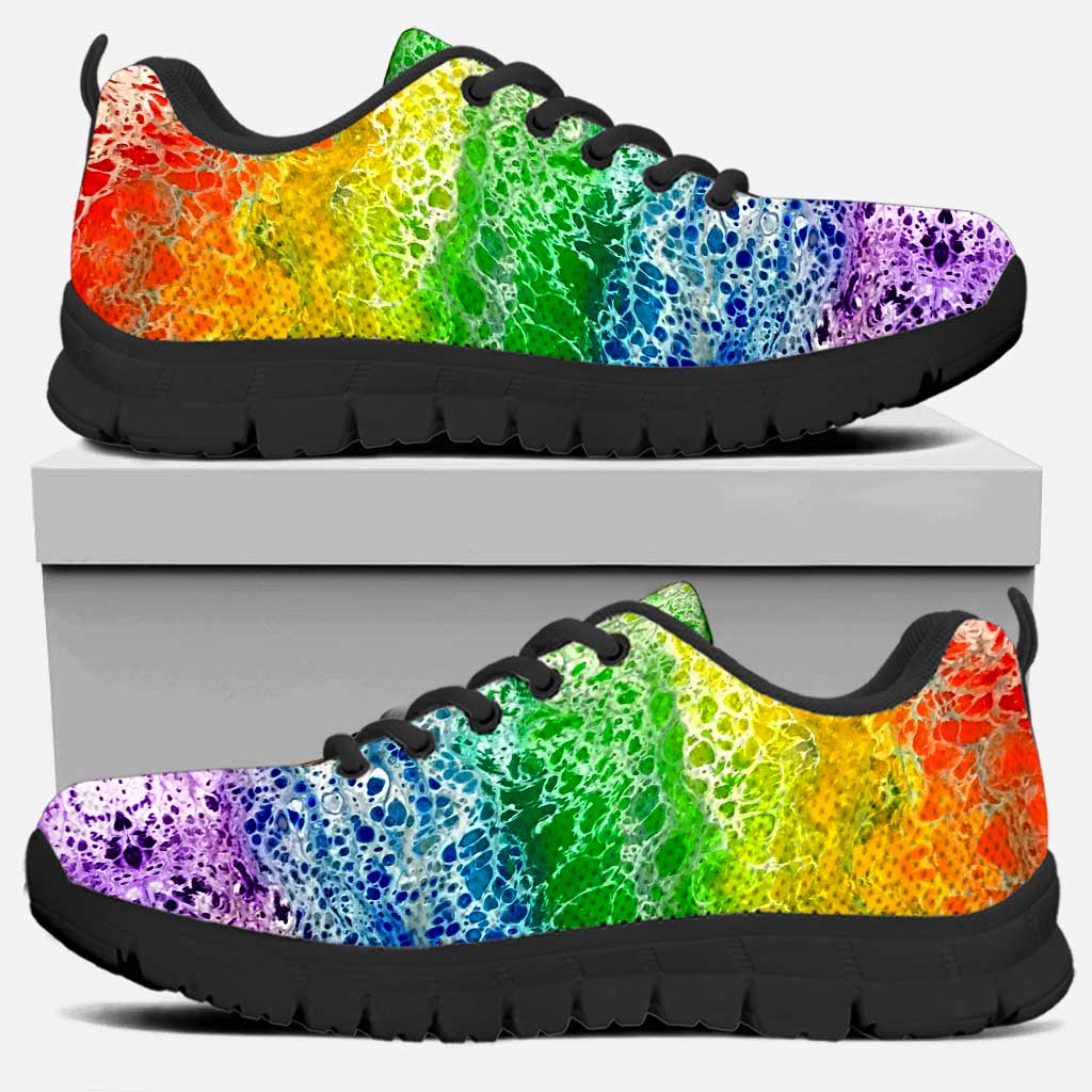 Colorful Art Of Love - LGBT Support Sneakers