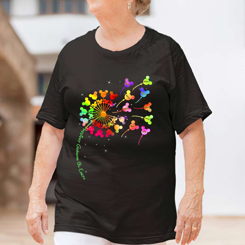 Happiest Grandma - Personalized T-shirt and Hoodie