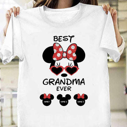 Best Magic Mouse Ever - Personalized Grandma T-shirt and Hoodie