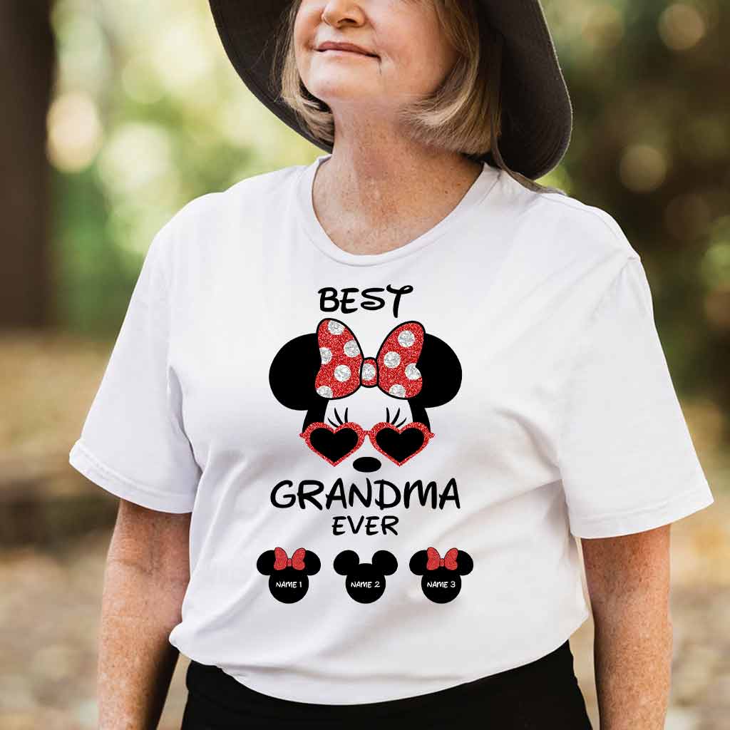 Best Magic Mouse Ever - Personalized Grandma T-shirt and Hoodie