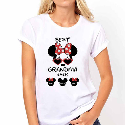 Best Magic Mouse Ever - Personalized Grandma T-shirt and Hoodie