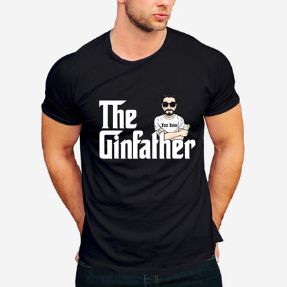 The Gin Father - Personalized Father's Day T-shirt and Hoodie