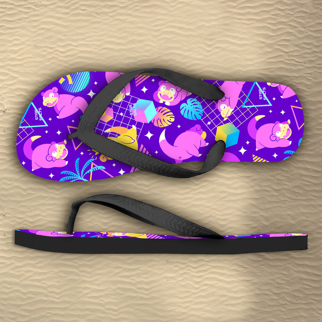 Take It Slow Monster Trainer Flip Flops