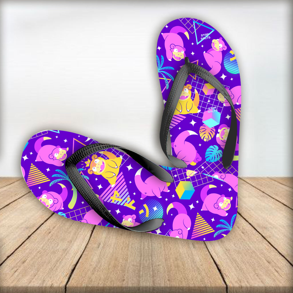 Take It Slow Monster Trainer Flip Flops