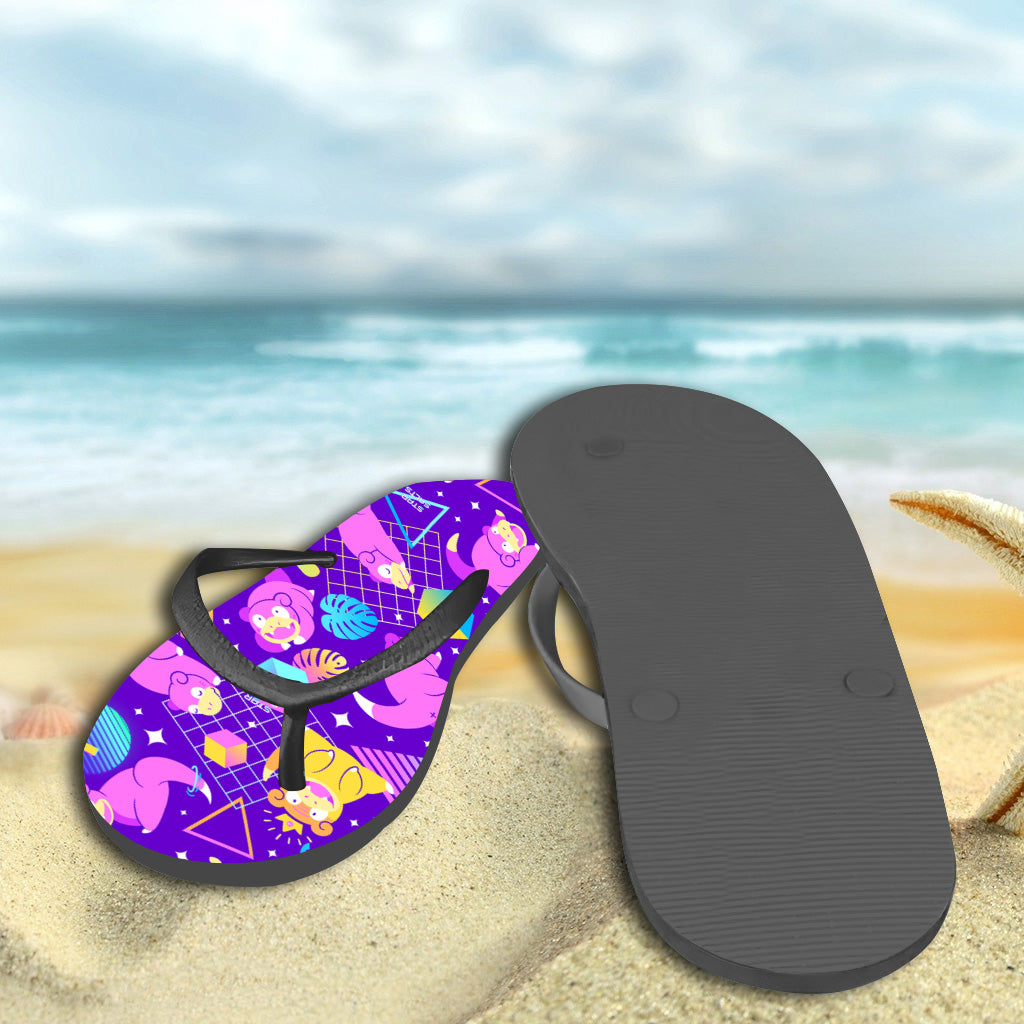Take It Slow Monster Trainer Flip Flops