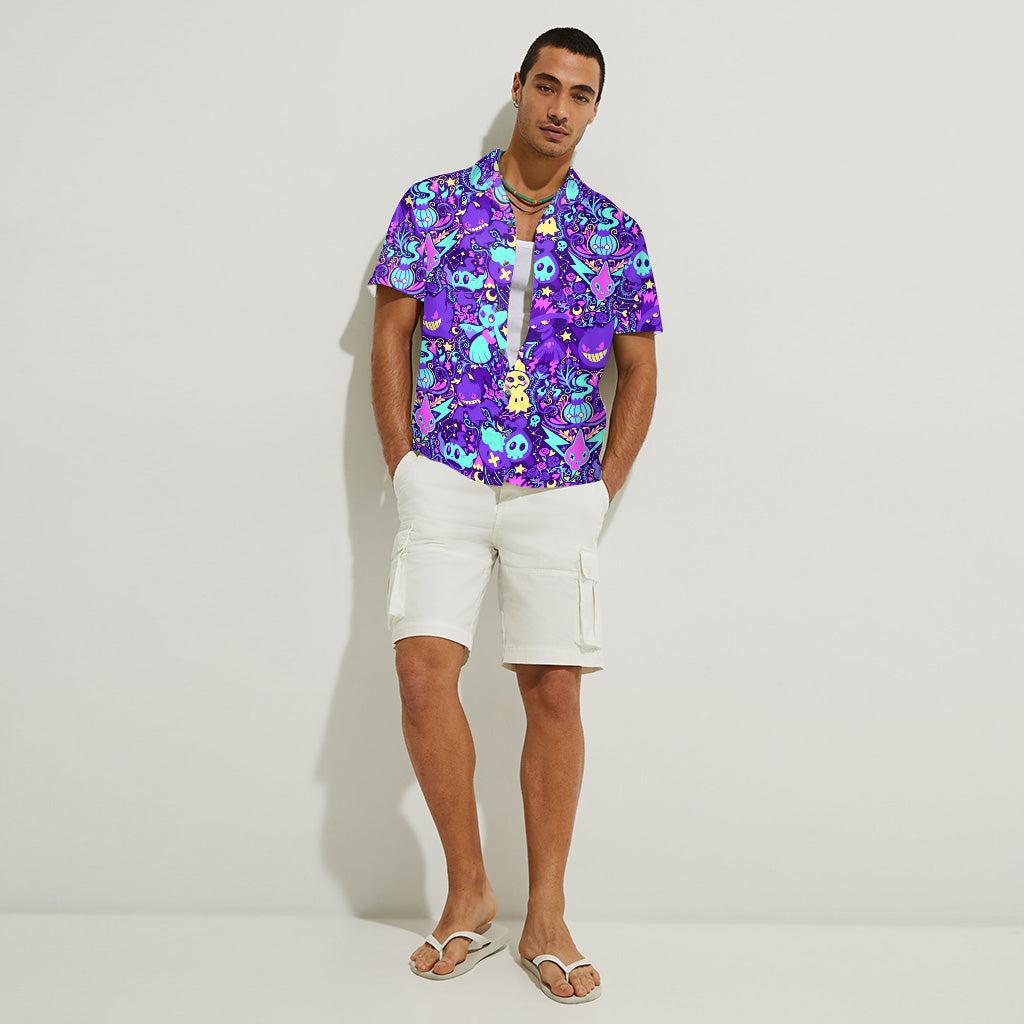 Shadow Ball Monster Trainer Hawaiian Shirt