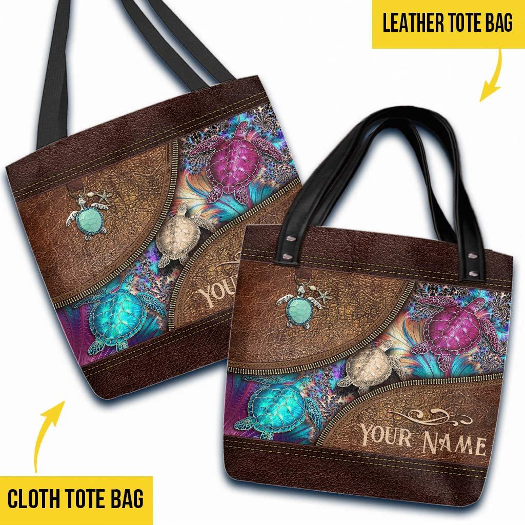 Magic Turtle Personalized  Tote Bag