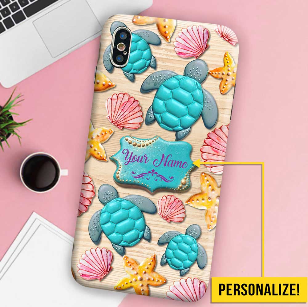 Love Turtle Personalized 3D Pattern Print Phone Case