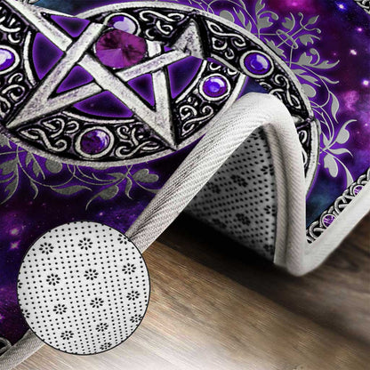 Purple Witches - Witch 3 Pieces Bathroom Mats Set