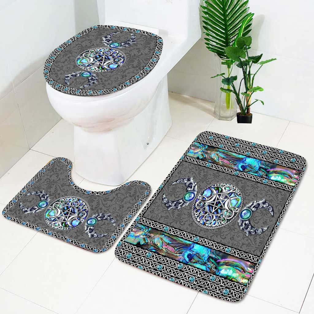 Witches Magic - 3 Pieces Bathroom Mats Set