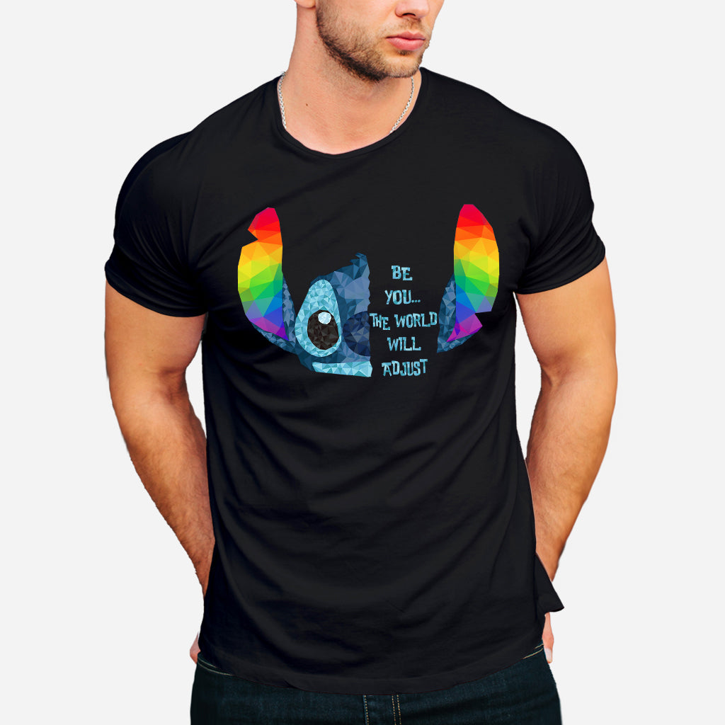 Be You The World Will Adjust - LGBT Support T-shirt and Hoodie
