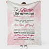 To My Bestie - Sister Blanket 082021