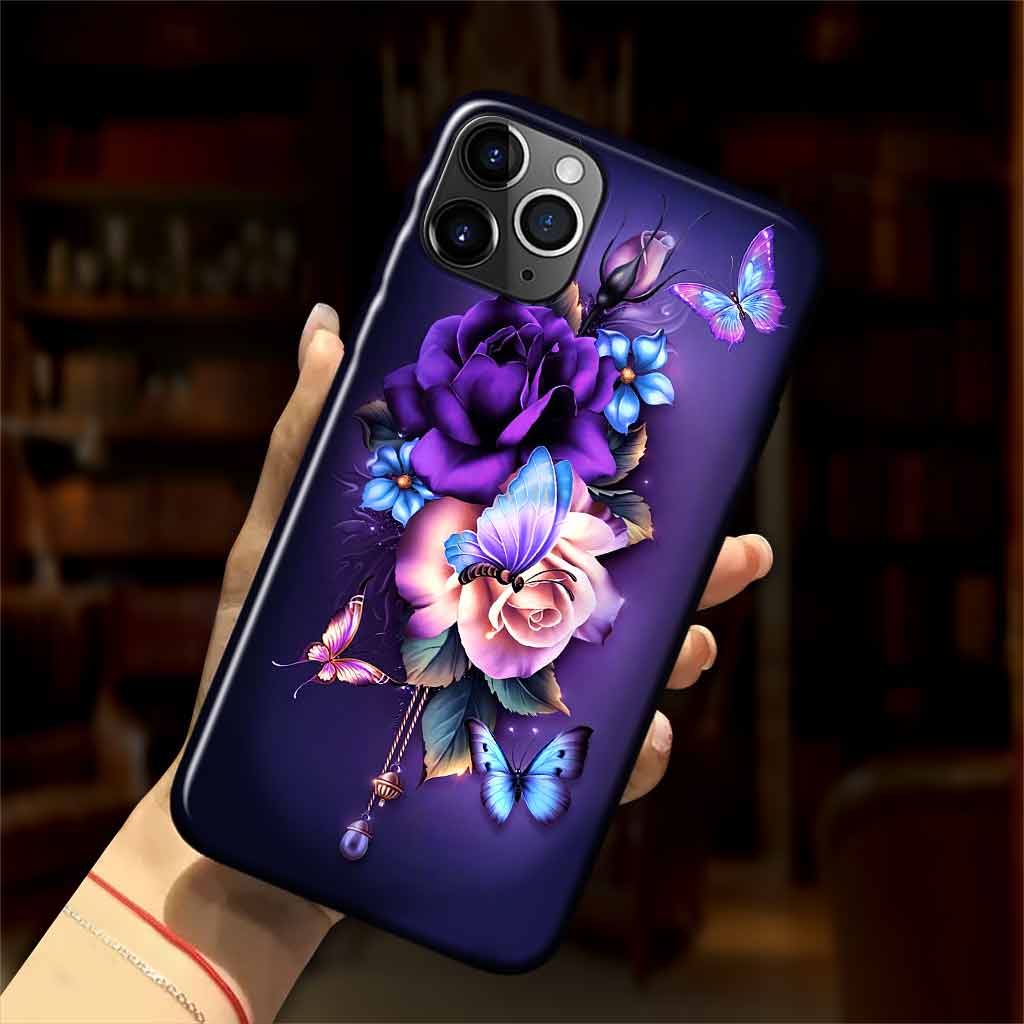 Purple Butterflies Phone Case 082021