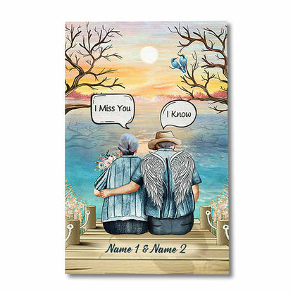 I Miss You - Memorial Personalized Poster 092021