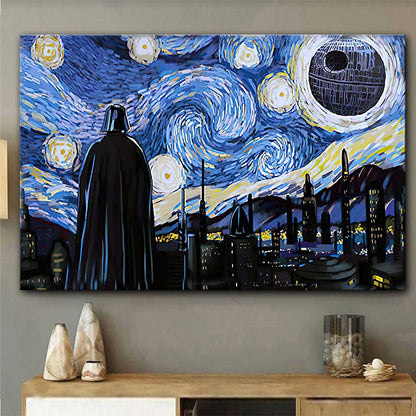 Starry Night - The Force Canvas And Poster