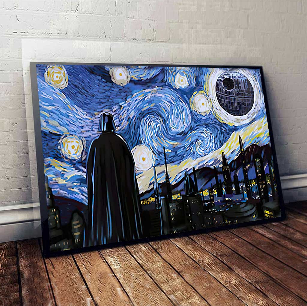 Starry Night - The Force Canvas And Poster