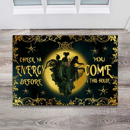 Check Ya Energy - Halloween Doormat