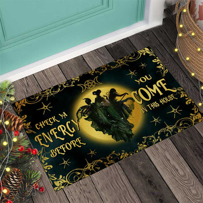 Check Ya Energy - Halloween Doormat