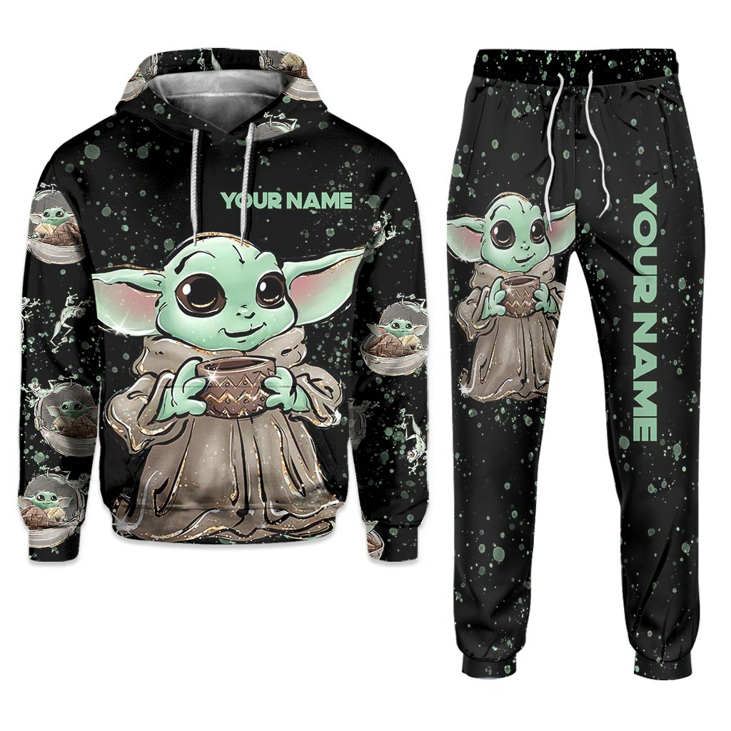 The Child - Personalized The Force Hoodie and Sweatpants