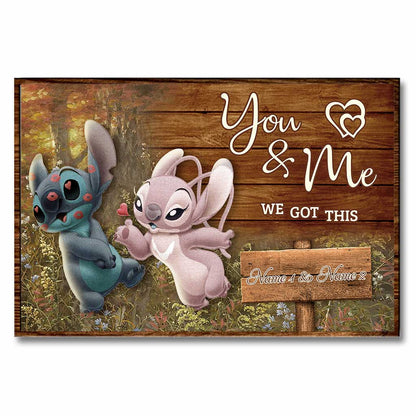 You And Me We Got This - Personalized Poster