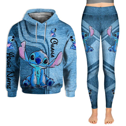 Ohana Means Family - Personalized Hoodie And Leggings