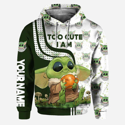 Too Cute I Am - Personalized Hoodie and Leggings