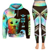 Too Cuter I Am - Personalized Hoodie and Leggings