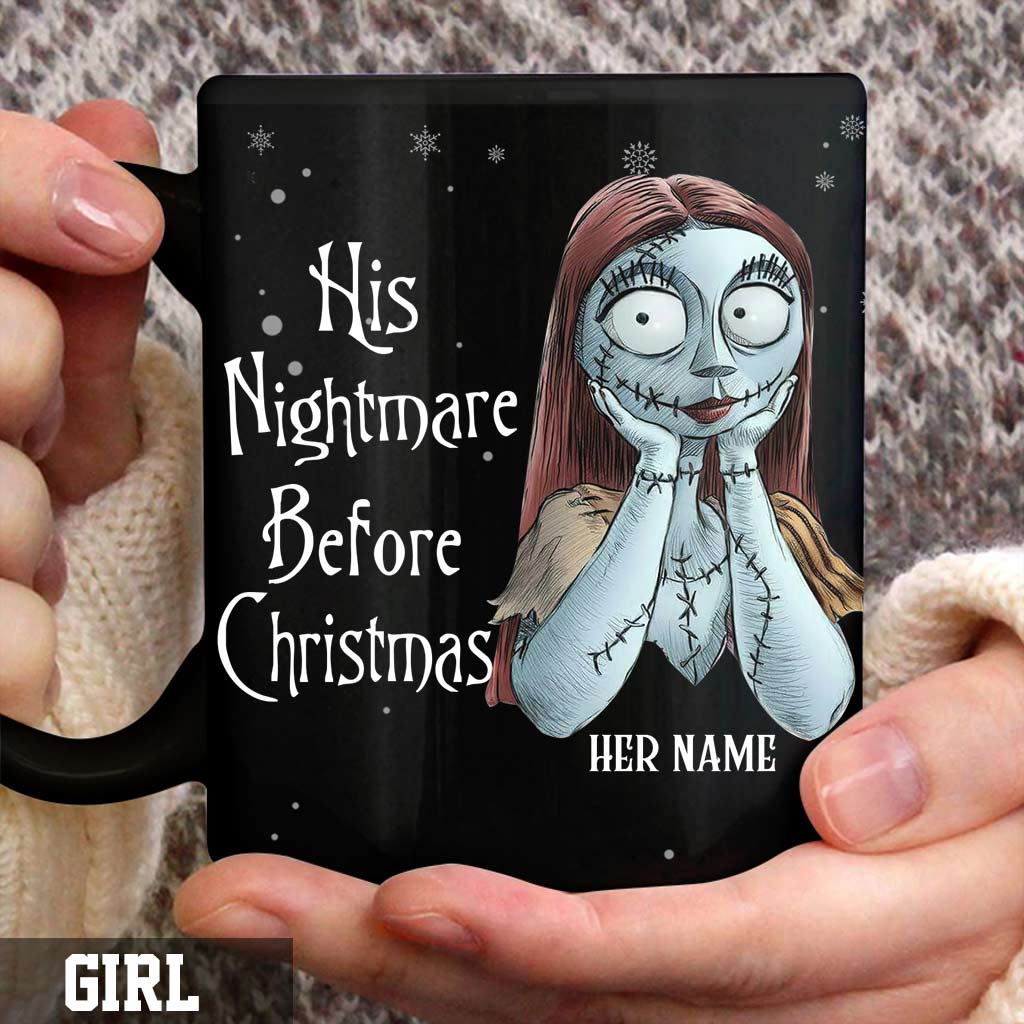 His Nightmare - Personalized Nightmare Mug