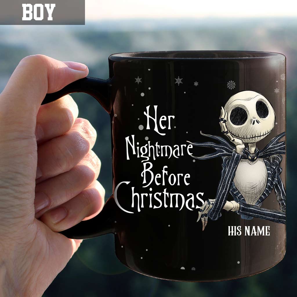 His Nightmare - Personalized Nightmare Mug