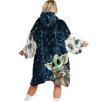 The Child - Personalized The Force Blanket Hoodie