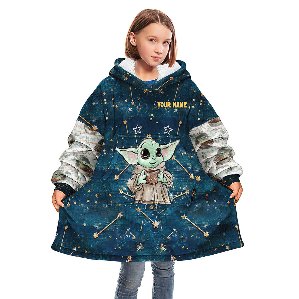 The Child - Personalized The Force Blanket Hoodie