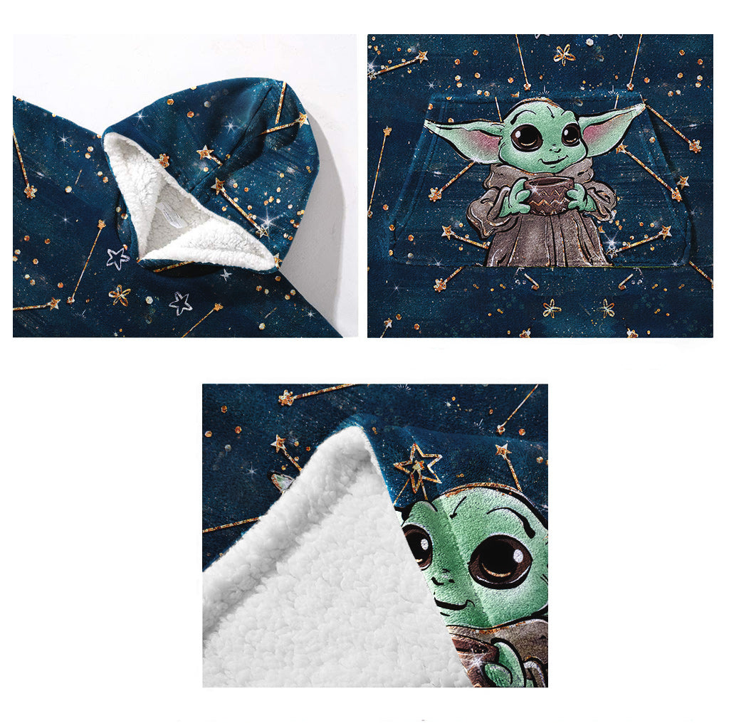 The Child - Personalized The Force Blanket Hoodie