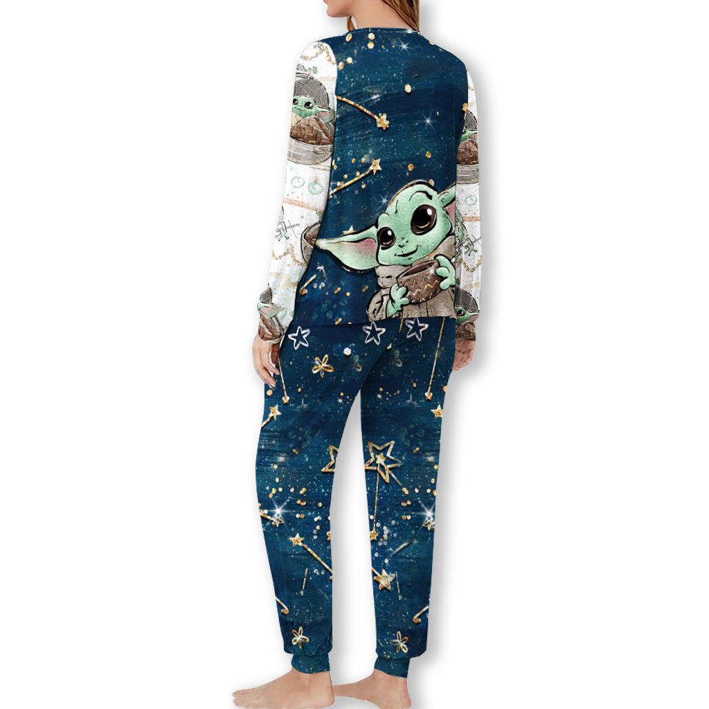 The Child - Personalized The Force Pajamas Set