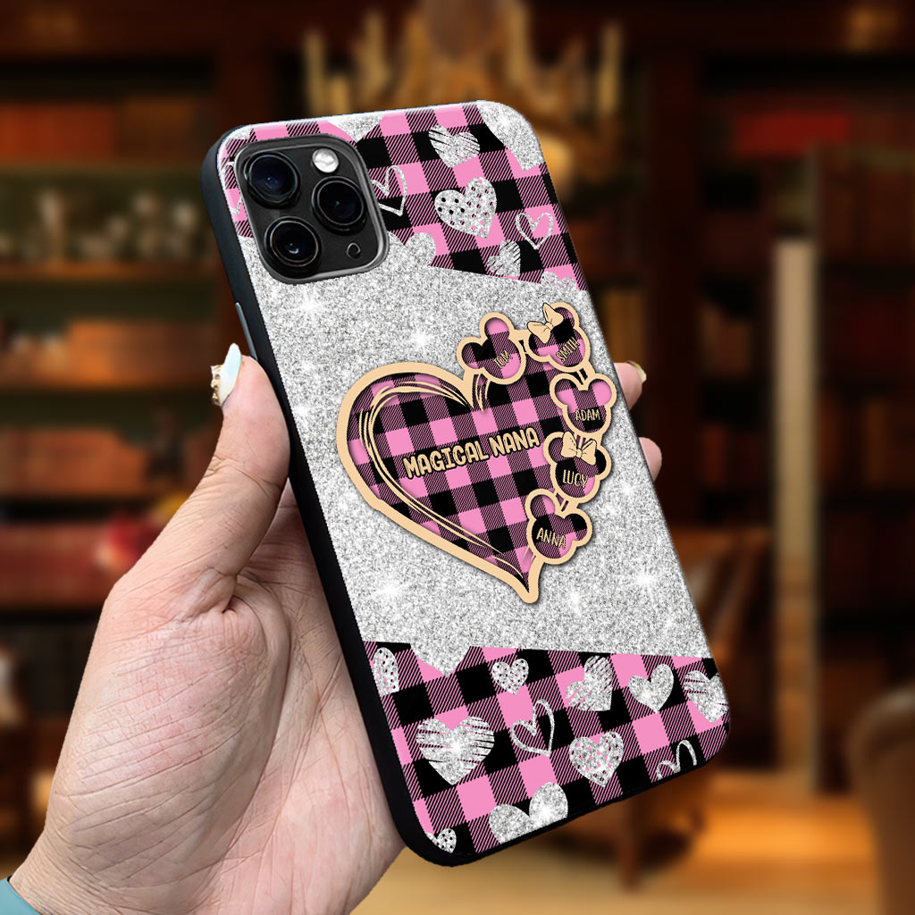 Valentine Heart Grandma - Personalized Grandma Phone Case