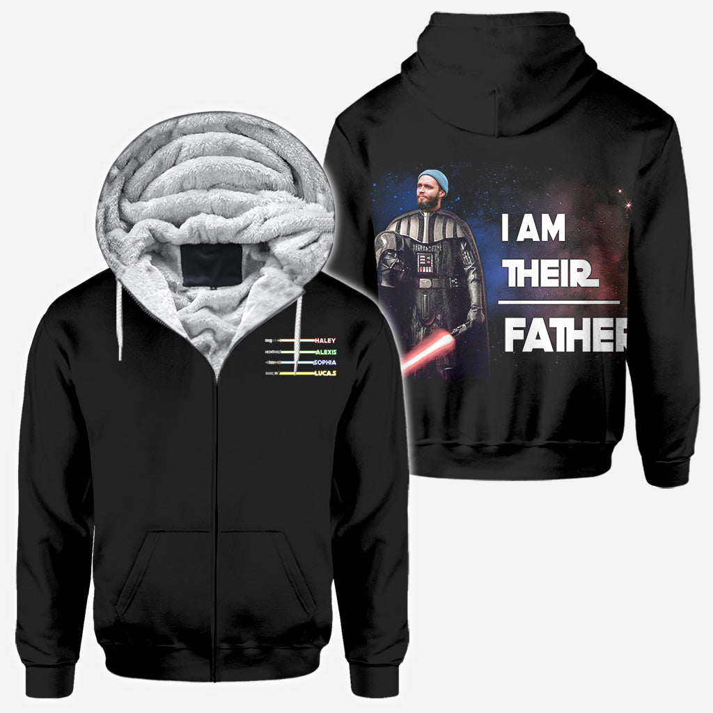 I Am Their Father - Personalized Father's Day Father All Over T-shirt and Hoodie