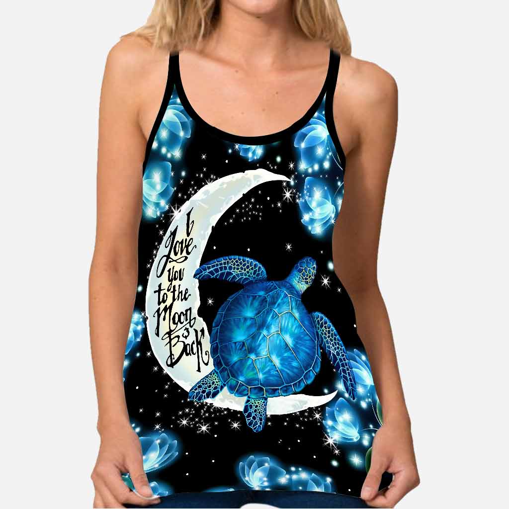 Salty Lil' Beach - Turtle Cross Tank Top